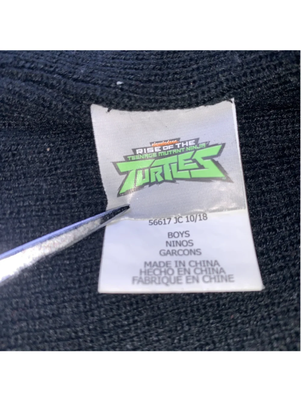 TMNT Teenage Mutant Ninja Turtles Boy's Beanie Hat Stocking Cap One Size